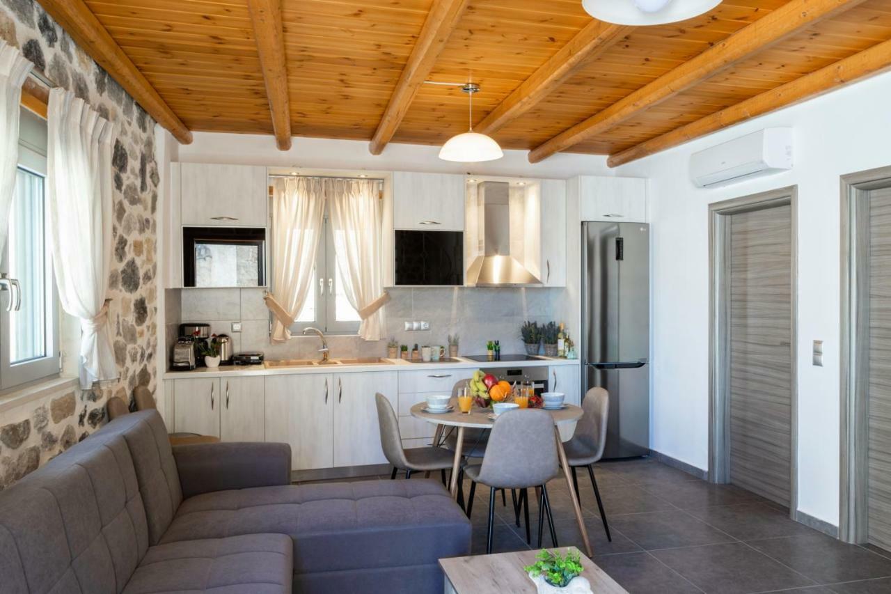 Marilena Natural Stone House, By Hellocrete Pigí Exteriér fotografie