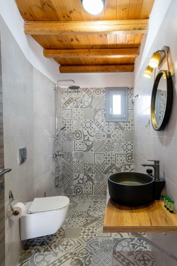 Marilena Natural Stone House, By Hellocrete Pigí Exteriér fotografie