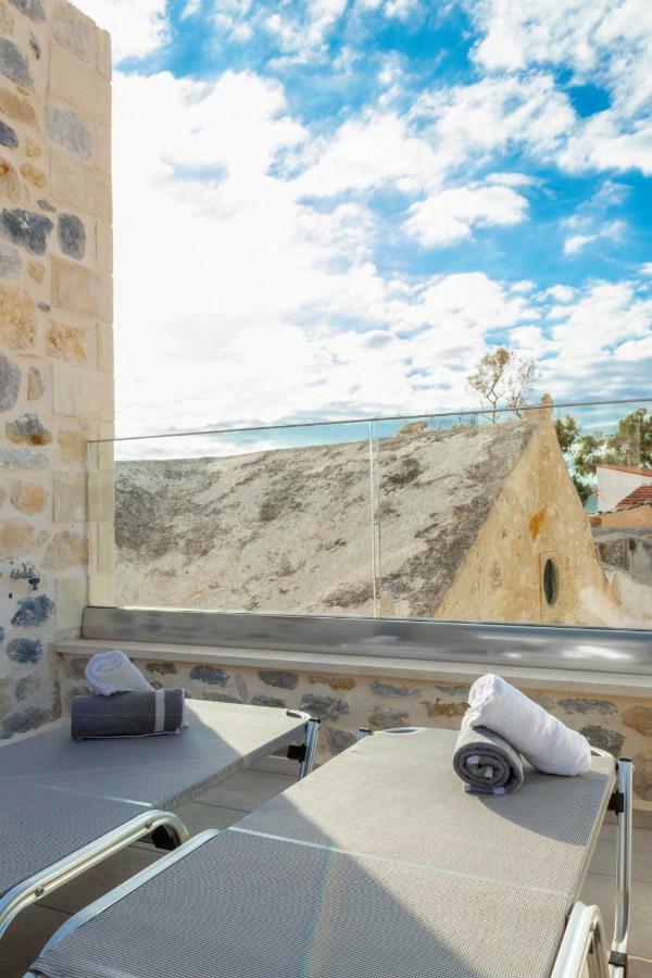 Marilena Natural Stone House, By Hellocrete Pigí Exteriér fotografie