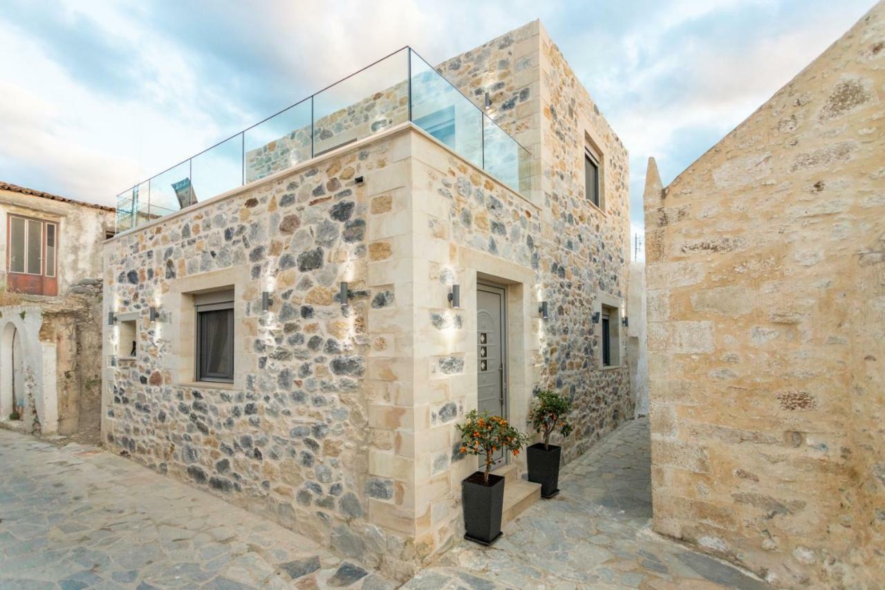 Marilena Natural Stone House, By Hellocrete Pigí Exteriér fotografie