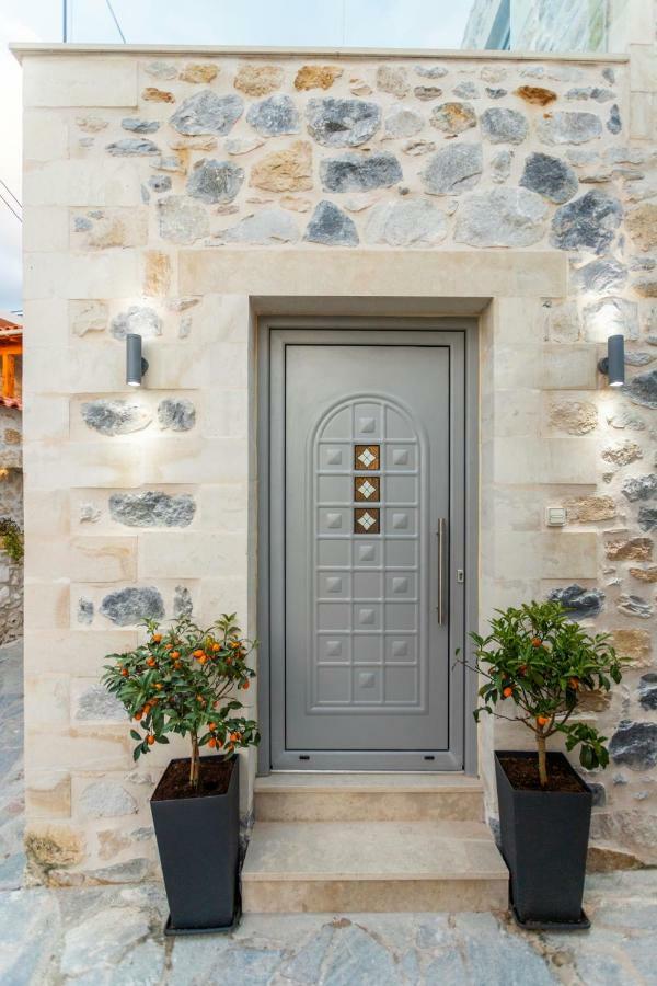 Marilena Natural Stone House, By Hellocrete Pigí Exteriér fotografie