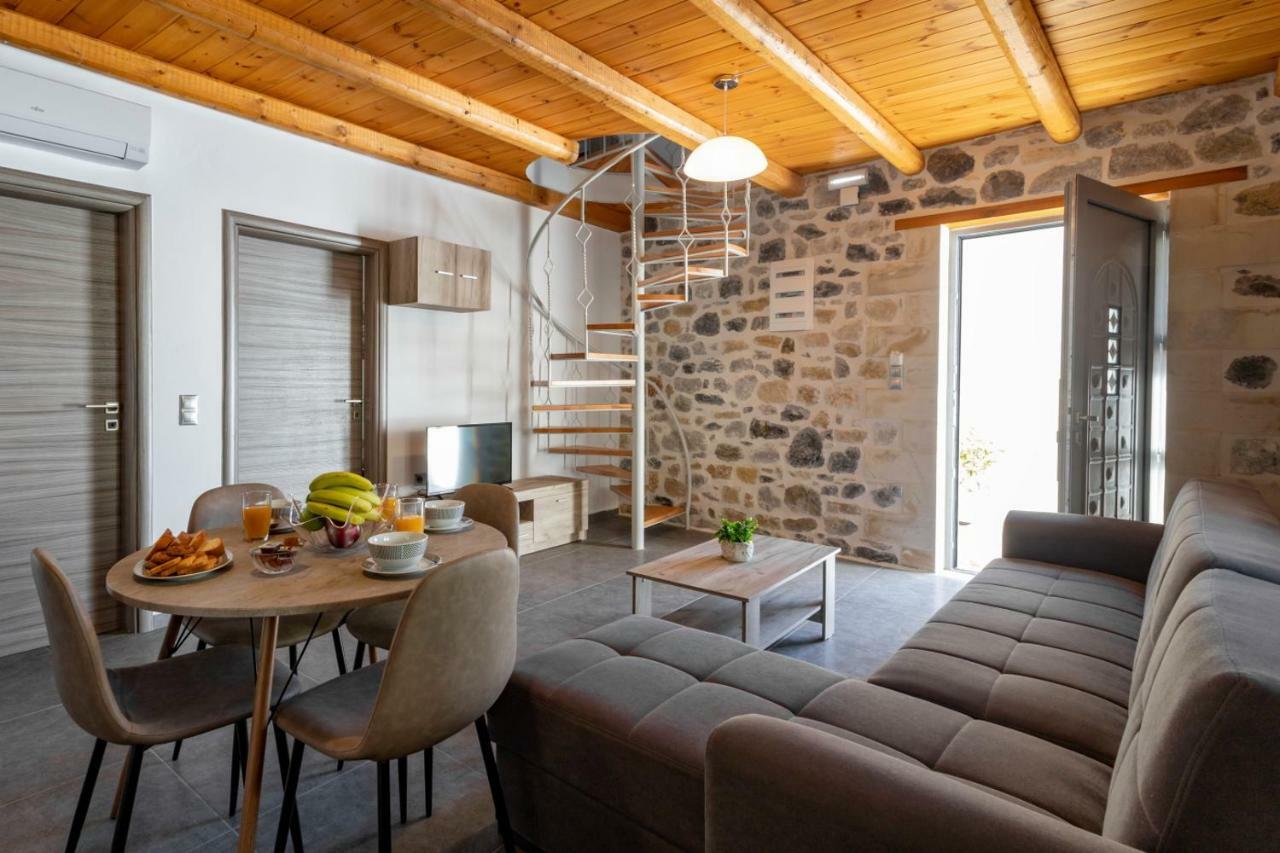 Marilena Natural Stone House, By Hellocrete Pigí Exteriér fotografie
