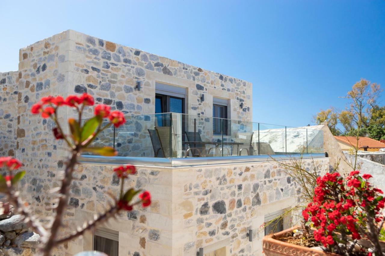 Marilena Natural Stone House, By Hellocrete Pigí Exteriér fotografie