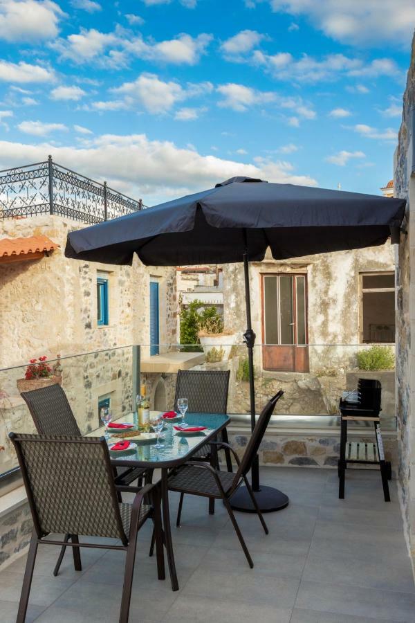 Marilena Natural Stone House, By Hellocrete Pigí Exteriér fotografie