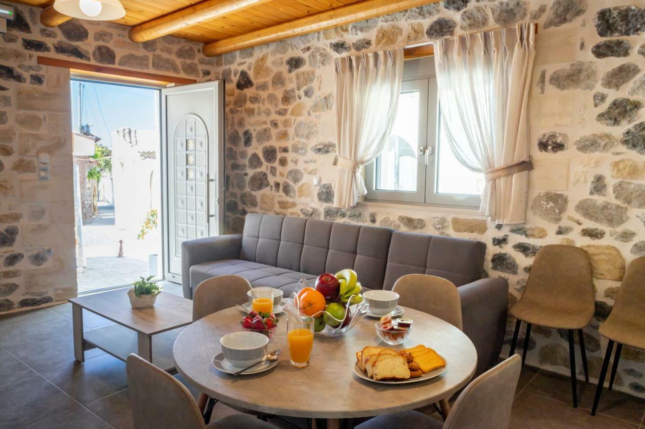 Marilena Natural Stone House, By Hellocrete Pigí Exteriér fotografie