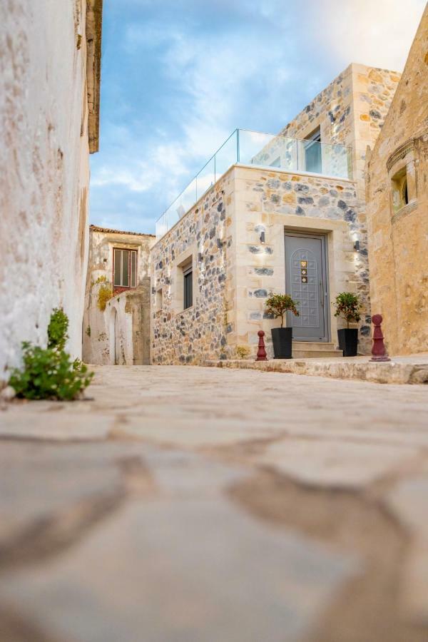 Marilena Natural Stone House, By Hellocrete Pigí Exteriér fotografie