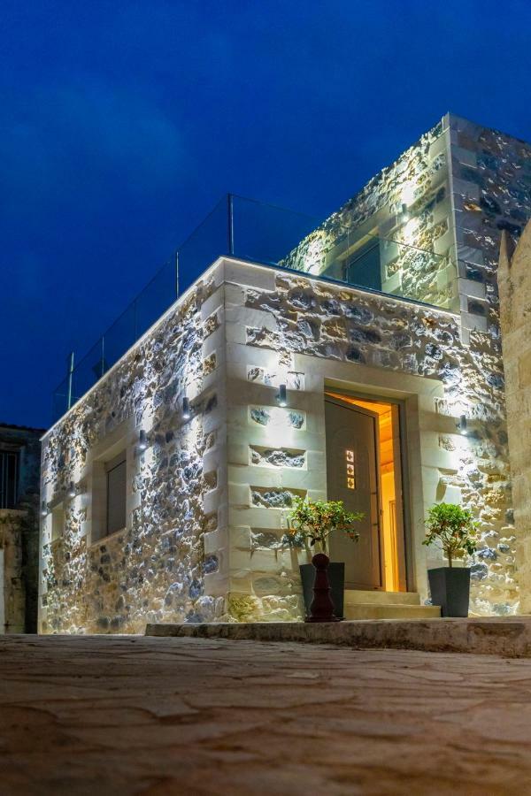 Marilena Natural Stone House, By Hellocrete Pigí Exteriér fotografie