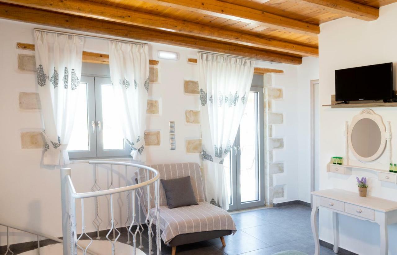 Marilena Natural Stone House, By Hellocrete Pigí Exteriér fotografie